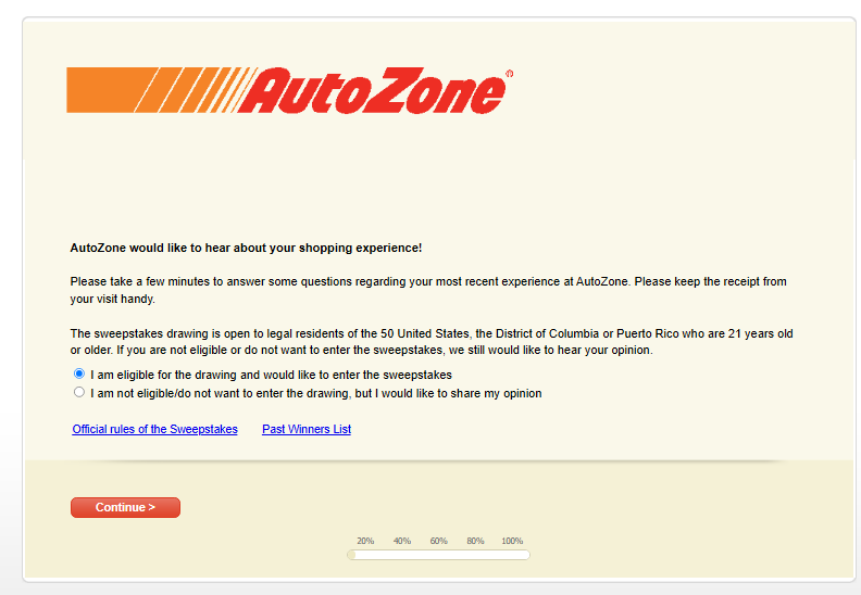 Ganadoras del sorteo de satisfacción del cliente de AutoZone
